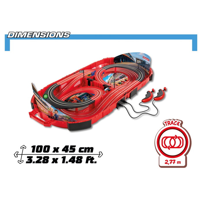 Carrera Speed Arena Formula Kidz Slot Car Racing Set