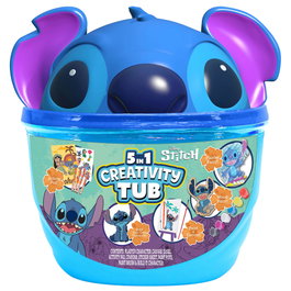 JUST PLAY Set papeleria cubo Stitch Disney