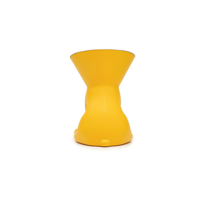 Mangeoire pour chiens United Pets Elisabeth Yellow Acier inoxydable Polyéthylène 1 L