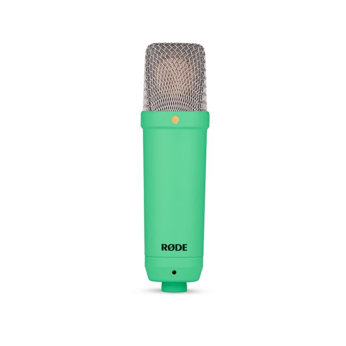RODE NT1 Signature Green Microphone Condensateur de Studio Cardioïde avec Support Antivibratoire, Filtre Anti-Pop et Câble XLR RODE NT1 Signature Green Microphone Condensateur de Studio Cardioïde avec Support Antivibratoire, Filtre Anti-Pop et Câble XLR