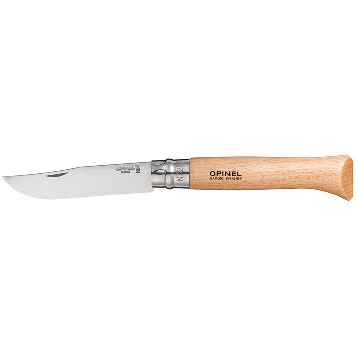 Couteau Opinel Nº12 Acier inoxydable Bois de hêtre 12 cm Couteau Opinel Nº12 Acier inoxydable Bois de hêtre 12 cm