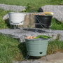 Livoo Barbecue à charbon portable DOC327V Vert ø27 cm