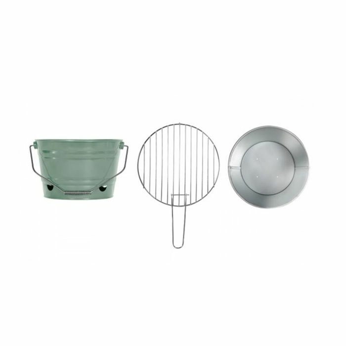 Livoo Barbecue à charbon portable DOC327V Vert ø27 cm