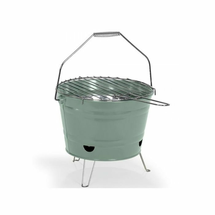 Livoo Barbecue à charbon portable DOC327V Vert ø27 cm