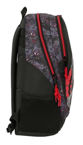 Safta Mochila à roulettes Spider-Man Miles Morales 32x44x16 cm dès 36 mois