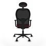 Piqueras y Crespo Chaise de Bureau Jorquera Rouge