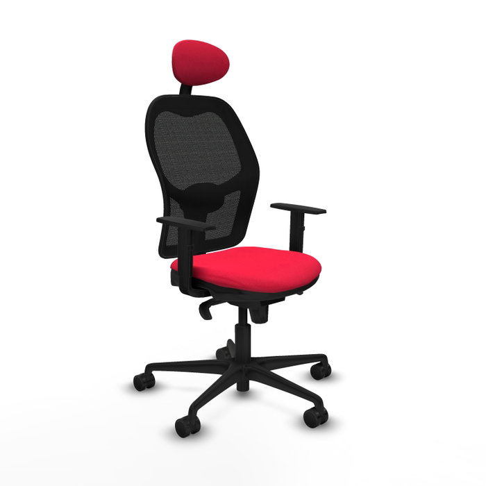 Piqueras y Crespo Chaise de Bureau Jorquera Rouge Piqueras y Crespo Chaise de Bureau Jorquera Rouge