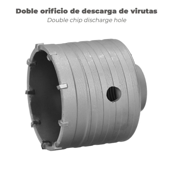 WOLFPACK LINEA PROFESIONAL Scie cloche SDS Béton 82 mm WOLFPACK LINEA PROFESIONAL Scie cloche SDS Béton 82 mm