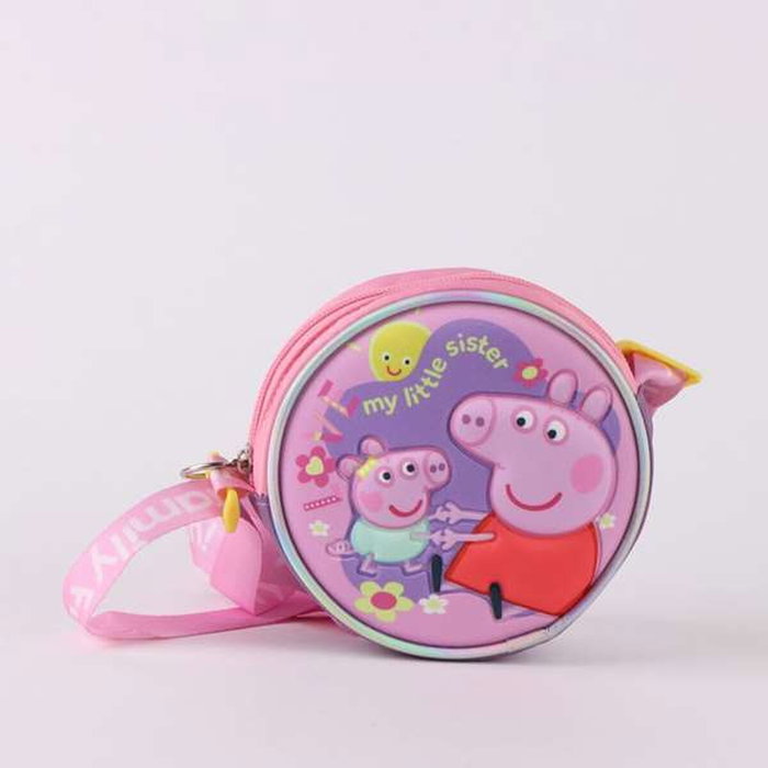 Sac à Bandoulière Peppa Pig Rose 13 x 13 x 4 cm