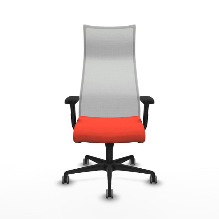 Piqueras y Crespo Chaise de Bureau Albacete Orange Foncé et Blanc Piqueras y Crespo Chaise de Bureau Albacete Orange Foncé et Blanc