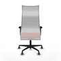 Piqueras y Crespo Chaise de Bureau Albacete Orange Foncé et Blanc