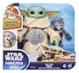 Hasbro Star Wars : The Mandalorian & Grogu - Figurine électronique Câlins Grogu & Anzellan