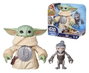 Hasbro Star Wars : The Mandalorian & Grogu - Figurine électronique Câlins Grogu & Anzellan