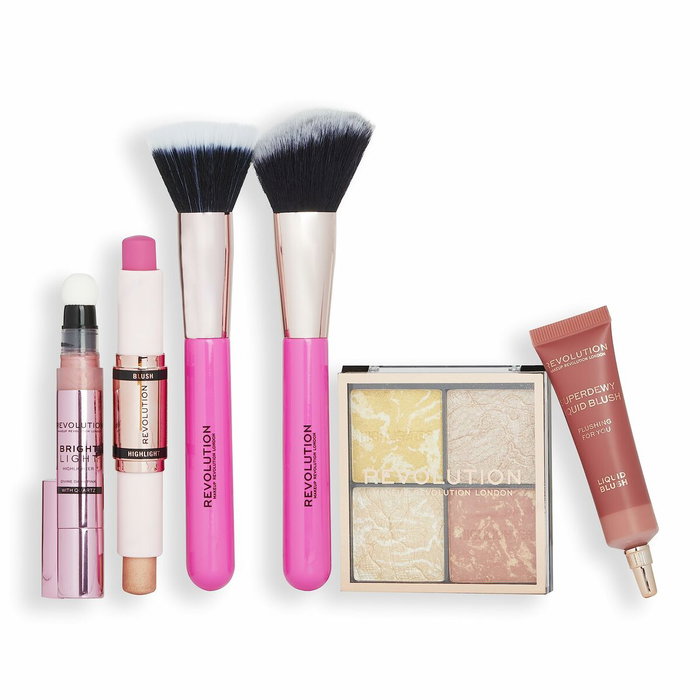 Revolution Make Up Set de Maquillage Blush & Glow 6 Pièces Revolution Make Up Set de Maquillage Blush & Glow 6 Pièces