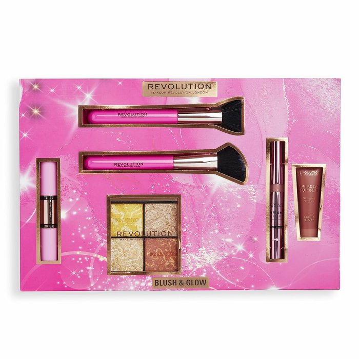 Revolution Make Up Set de Maquillage Blush & Glow 6 Pièces Revolution Make Up Set de Maquillage Blush & Glow 6 Pièces