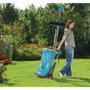Gardena Chariot de jardin mobile bleu avec armature métallique