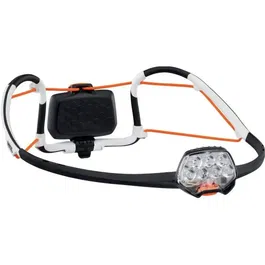 Petzl IKO CORE Lampe frontale rechargeable 500 lumens, bandeau AIRFIT, éclairage homogène LED, noir et blanc, batterie incluse