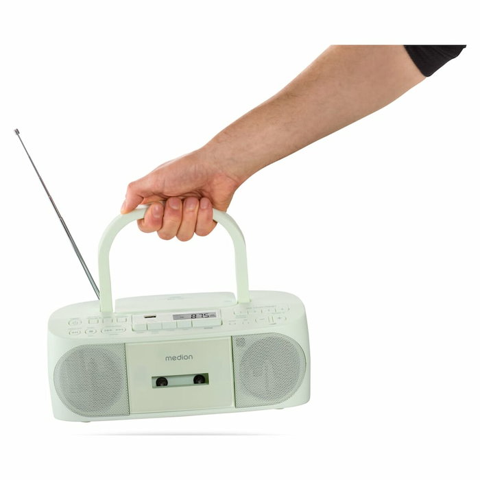Medion Radio CD K7 - FM - 2x30W - Vert Medion Radio CD K7 - FM - 2x30W - Vert
