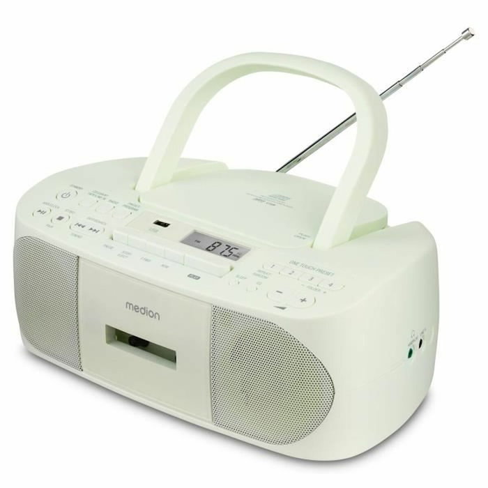 Medion Radio CD K7 - FM - 2x30W - Vert Medion Radio CD K7 - FM - 2x30W - Vert