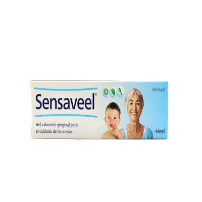 HEEL Sensaveel Gel 30 ml - Gel apaisant pour gencives irritées, à la camomille et à la sauge, sans parabènes ni alcool HEEL Sensaveel Gel 30 ml - Gel apaisant pour gencives irritées, à la camomille et à la sauge, sans parabènes ni alcool