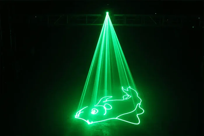 ALGAMLIGHT Laser d'Animation 80mW Vert