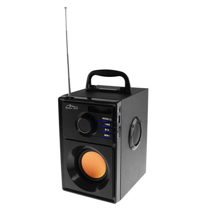 Media Tech BoomBox BT MT3145 V2 Noir 600 W Media Tech BoomBox BT MT3145 V2 Noir 600 W