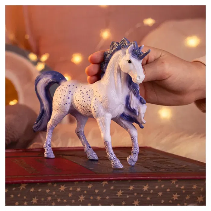 Schleich 70858 Bayala Figurine Etalon Licorne Cosmos - Jeu pour Enfants des 5 Ans