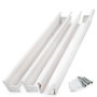 Panneau LED Slim 36W 3623Lm 6000K 60x60cm avec Kit de Montage en Surface