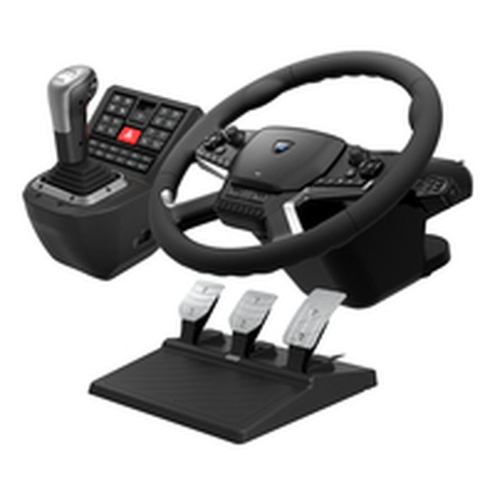 HORI Truck Control System - Pack Volant, Boîte de vitesses et Pédales pour PC HORI Truck Control System - Pack Volant, Boîte de vitesses et Pédales pour PC