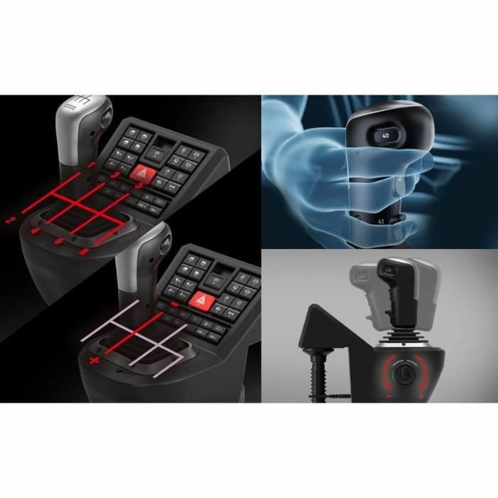 HORI Truck Control System - Pack Volant, Boîte de vitesses et Pédales pour PC HORI Truck Control System - Pack Volant, Boîte de vitesses et Pédales pour PC