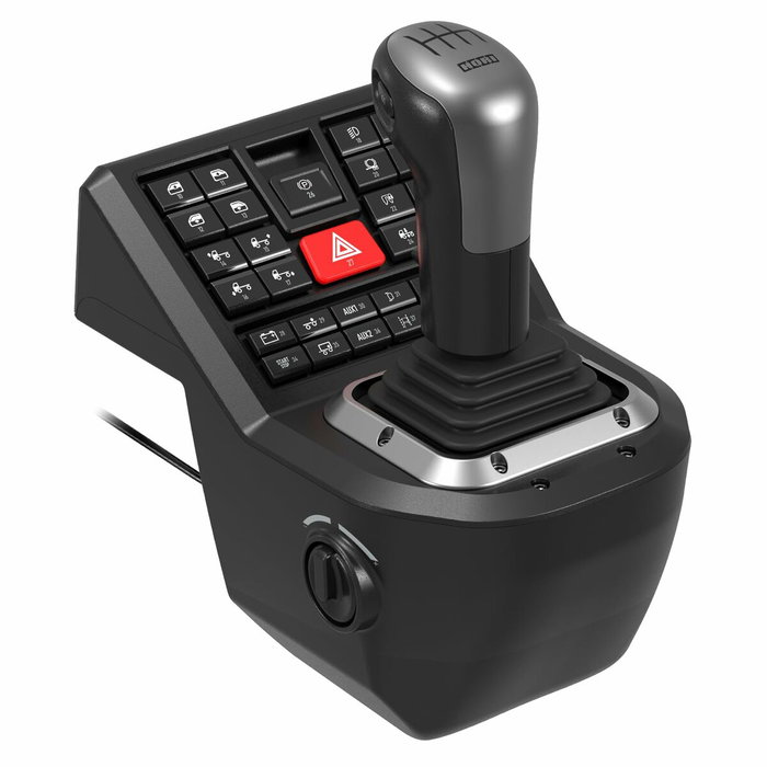 HORI Truck Control System - Pack Volant, Boîte de vitesses et Pédales pour PC HORI Truck Control System - Pack Volant, Boîte de vitesses et Pédales pour PC