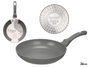 Kinvara Poêle à Induction Forgée 26 cm Gris (Set de 6)