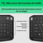 HP Pavillion Keyboard and Mouse 200 - Combo Clavier et Souris USB avec 12 Raccourcis Multimédia, DPI 1600