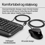 HP Pavillion Keyboard and Mouse 200 - Combo Clavier et Souris USB avec 12 Raccourcis Multimédia, DPI 1600