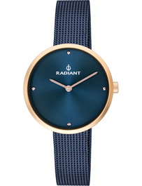Radiant RA463205 avec cadran bleu et bracelet en maille acier