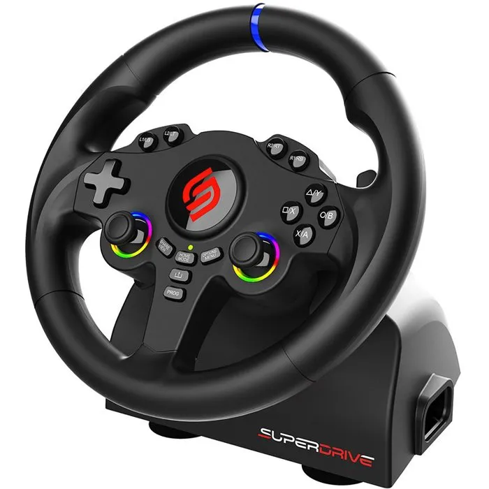 Subsonic Volant gaming SUBSONIC Double joysticks LED - PS5 PC