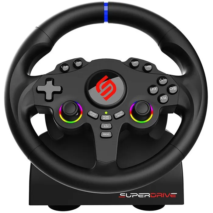 Subsonic Volant gaming SUBSONIC Double joysticks LED - PS5 PC