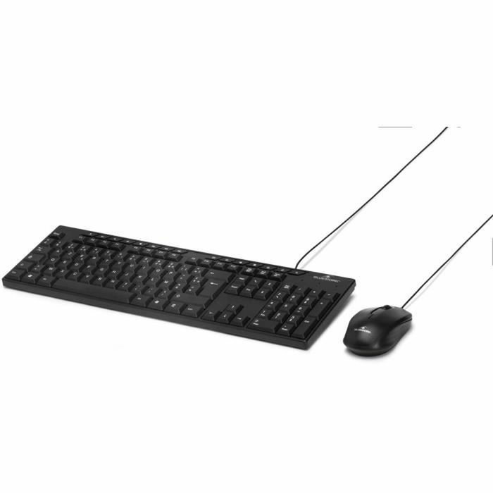 Bluestork MEDIA OFFICE Pack Clavier et Souris AZERTY Noir Bluestork MEDIA OFFICE Pack Clavier et Souris AZERTY Noir