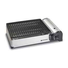 Kemper Barbecue portable à gaz pour camping – 1,9 kW, 138 g/h, 45 x 32 x 9 cm, avec sac de transport