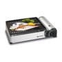Kemper Barbecue portable à gaz pour camping – 1,9 kW, 138 g/h, 45 x 32 x 9 cm, avec sac de transport