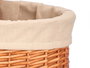 Kipit Set de 2 Armoires en Osier Naturel 45x57x45 cm