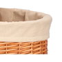 KIPIT Set de 2 paniers de rangement en osier Naturel