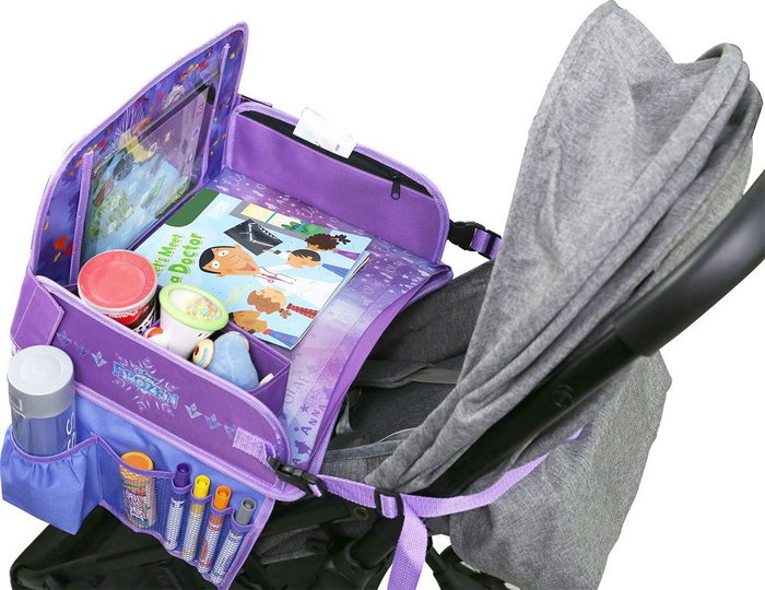 Licensing Table De Voyage Frozen CZ10641 Pliable Poche Latérale Tactile