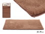 Giftdecor Tapis Poil Court Marron 60x90 cm en Polyester (Set de 6)