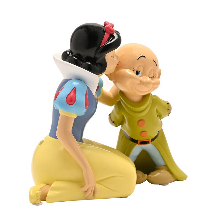 WIDDOP & CO Tirelire Blanche-Neige Disney en résine avec fente pour pièces - Figurine décorative