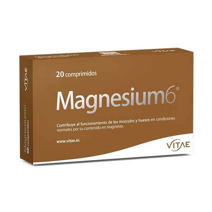 VITAE Magnesium6 (6 sels de magnésium) 20 comprimés