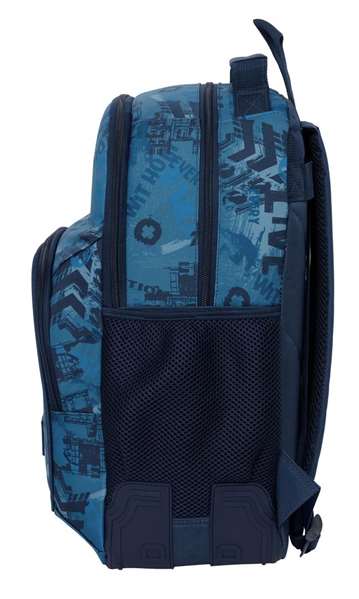 Safta Sac à dos double adapté au chariot "New Edition" 32x42x15 cm pour enfant à partir de 3 ans