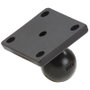 RAM Mounts Adaptateur à rotule RAM Ball avec plaque AMPS pour support universel - B-347U