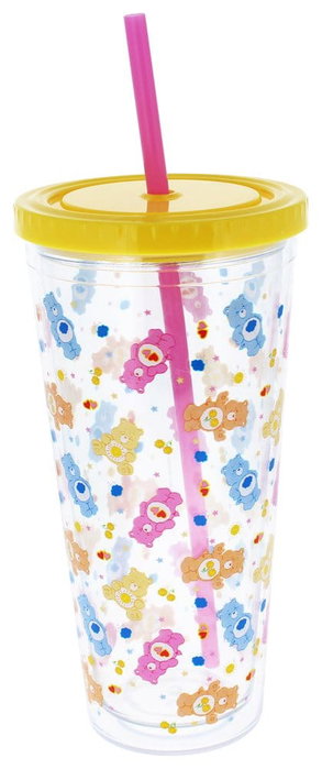 Thumbs Up Tasse Care Bears avec Paille 350 ml