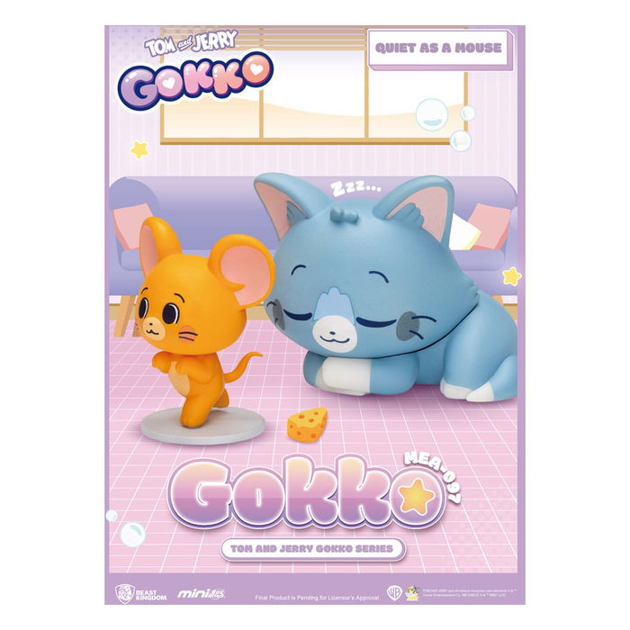 Tom & Jerry Gokko Series Figurines Blind Box (6)